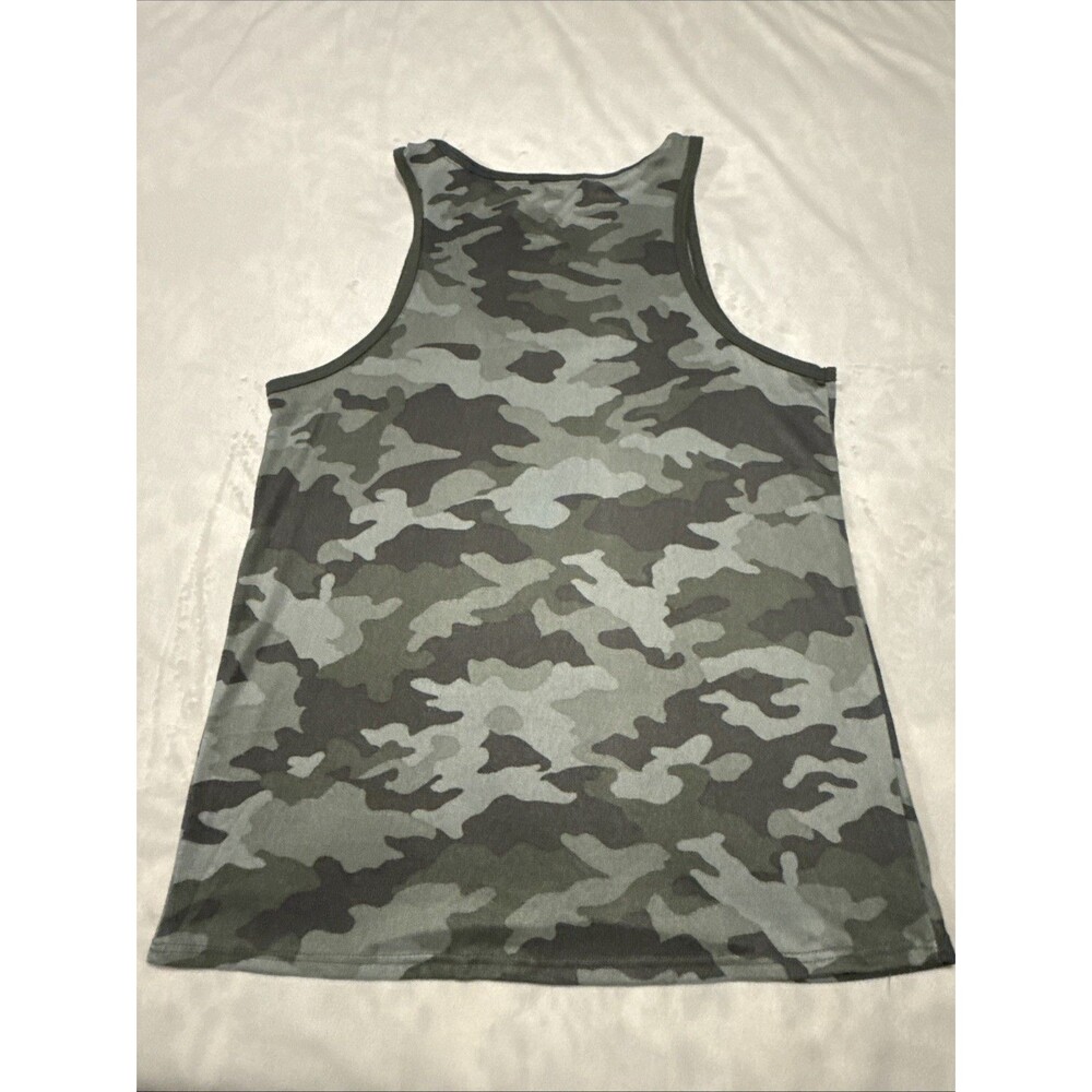 Lucky Brand Jungle Camo Print Casual Tank Top Womens‎ Size Small - Picture 5 of 5